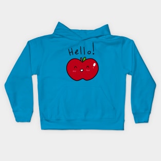 Hello! Apple Kids Hoodie